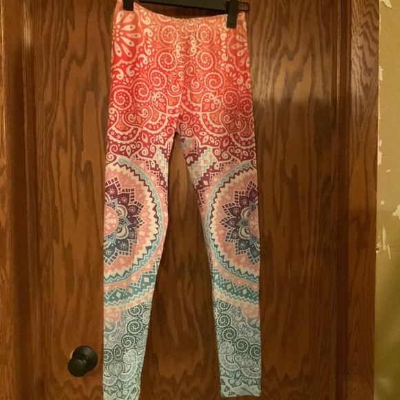 Boho Rainbow Yoga Pants/Leggings (Set of 2) - Picture 3 of 3
